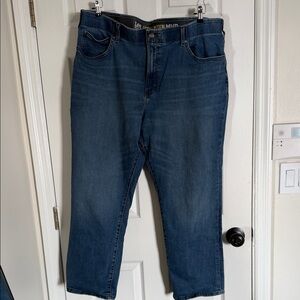 Lee Men's Dark Blue Relaxed Jeans